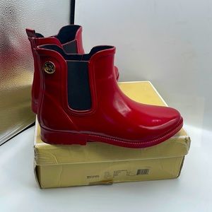 MICHAEL Michael Kors Red Charm Rainbootie